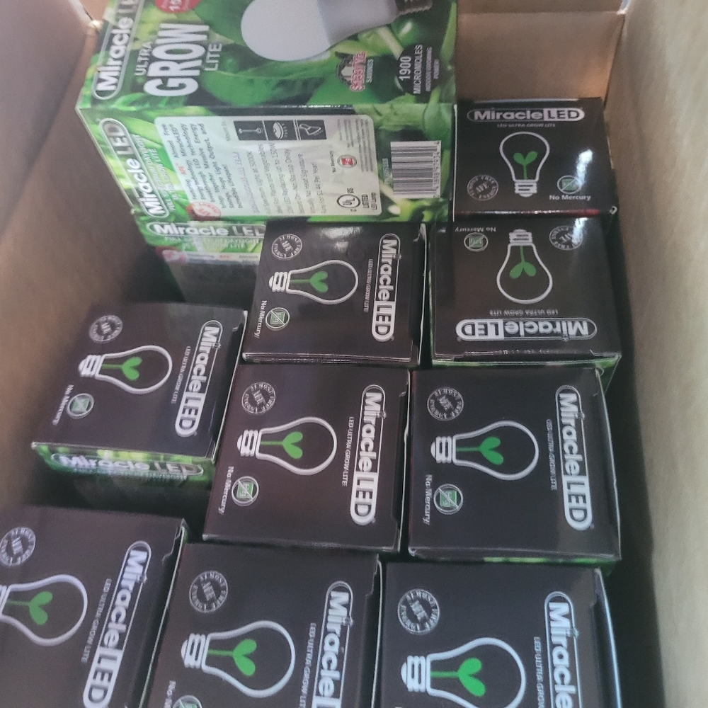 Miracle LED Grow Light Bulbs(12)pk